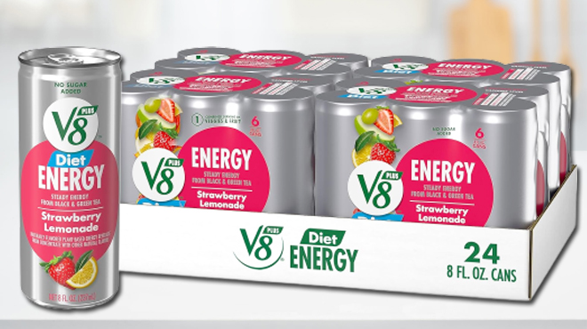 V8 Diet Energy Drink 24 pk
