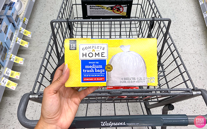 Walgreens Complete Home Medium Trash Bag