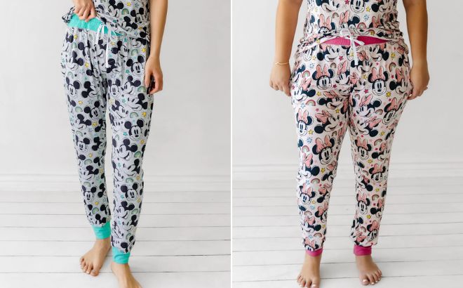 Women are Wearing Disney Mickey and Minnie Forever Pants