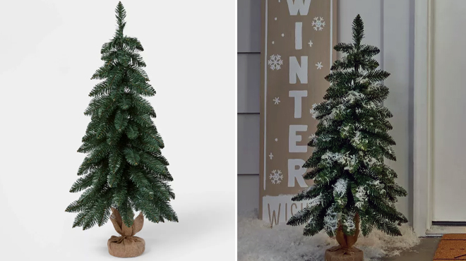 Wondershop 3 inch Unlit Alberta Spruce Mini Artificial Christmas Trees