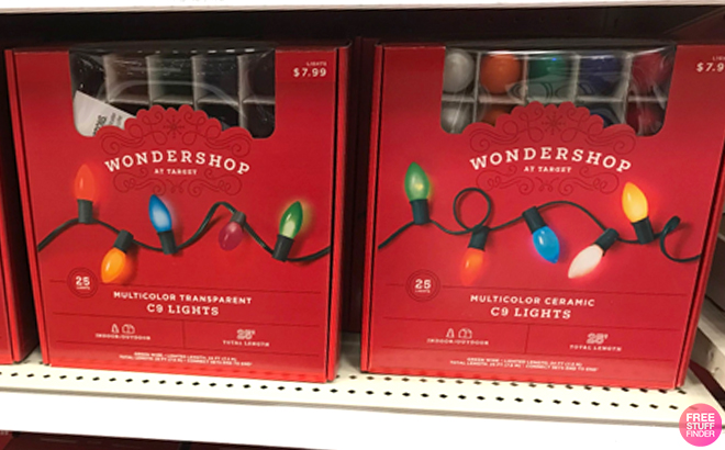 Wondershop LED Classic Glow Indoor Outdoor Christmas String Lights