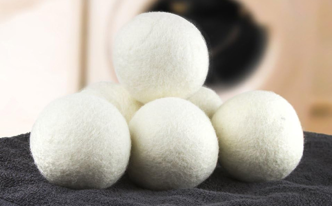 Wool Dryer Balls 6 Pack