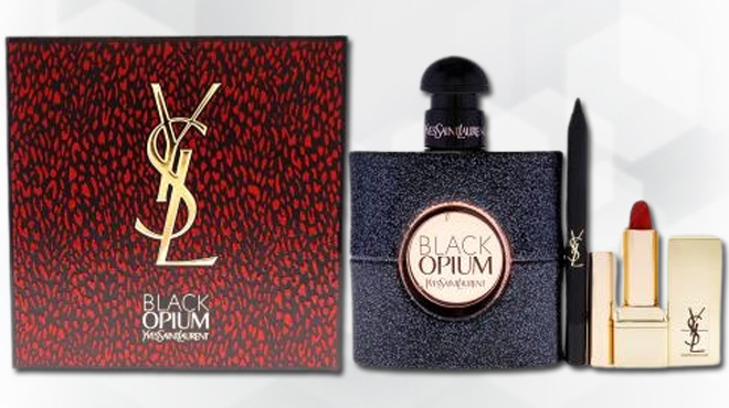 YSL Black Opium 1 6 Oz Eau de Parfum 3 Pc Set