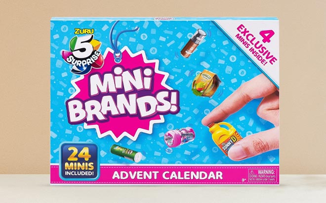 Zuru 5 Surprise Mini Brands Advent Calendar Box