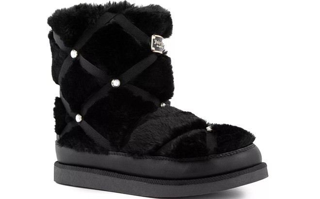 an Image of Juicy Couture Womens Knockout Winter Booties