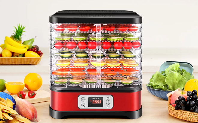 an Image of Qhomic Food Dehydrator Machine an Image of Qhomic Food Dehydrator Machine