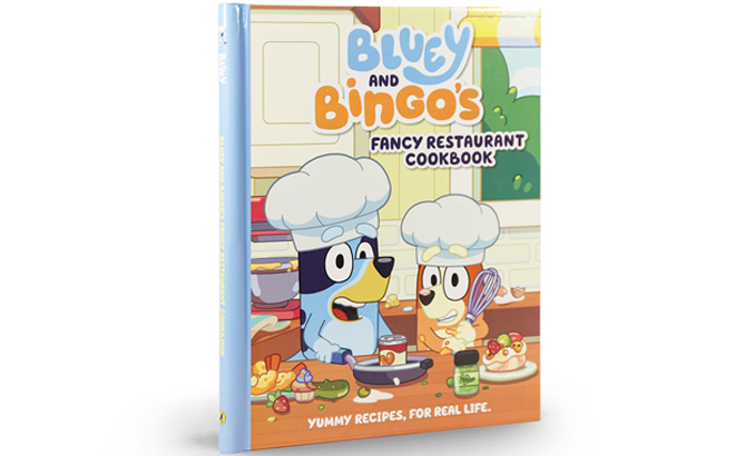 an Image of a Bluey and Bingos Fancy Restaurant Cookbook