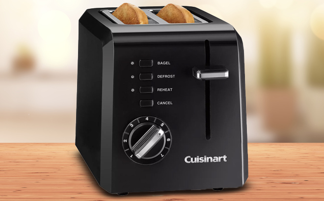an Image of a Cuisinart Compact 2 Slice Toaster