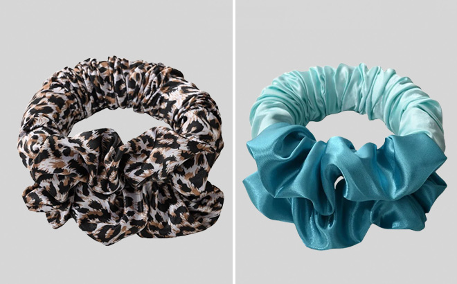 2 Heatless Overnight Curls Hair Scrunchie