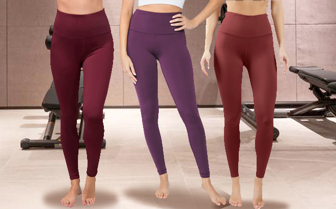 90 Degree By Reflex Womens Polarflex Fleece Lined High Waist Legging