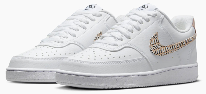 A Pair of Nike Court Vision Low Next Nature Womens Shoes