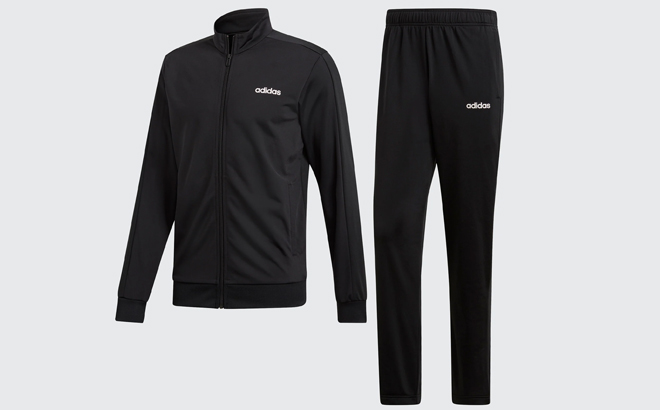 Adidas Mens Essentials Basics Track Suit