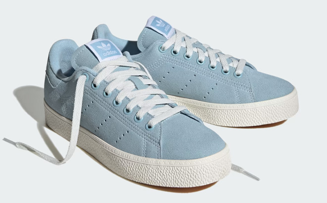 Adidas Stan Smith CS Womens Shoes in Clear Sky Color