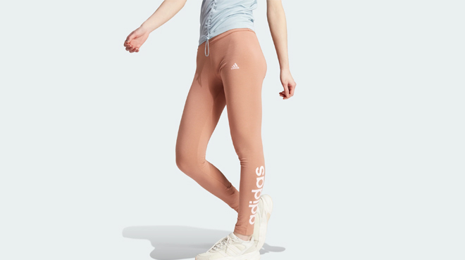 Adidas Womens Essentials High Waisted Logo Leggings