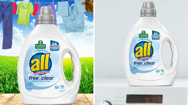 All Liquid Laundry Detergents