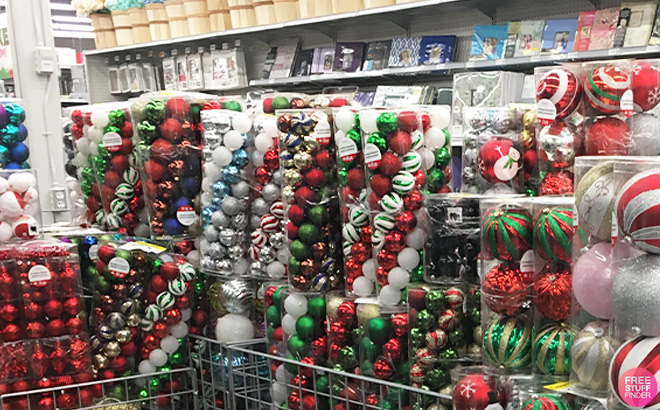Ashland Christmas Ornaments 50 Piece Sets in Store