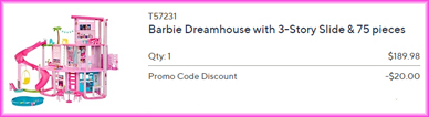 Barbie Dreamhouse Checkout Screen Barbie Dreamhouse Checkout Screen