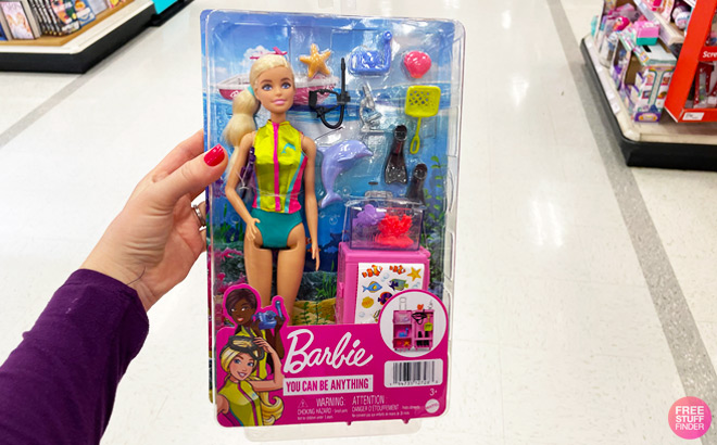 Barbie Marine Biologist Doll Accessories Lab Playset