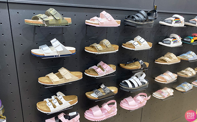 Birkenstock Sandals in Store