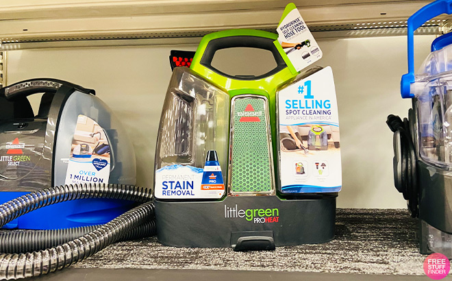 Bissell Little Green ProHeat Portable Deep Cleaner in Store