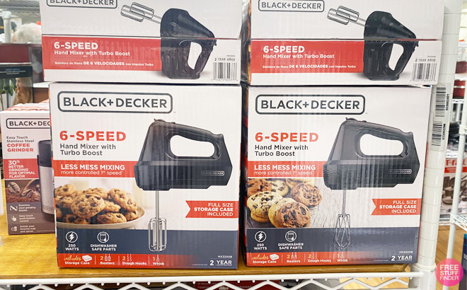 BlackDecker Hand Mixer with Turbo Boost 1