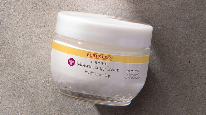 Burts Bees Moisturizing Renewal Firming Face Cream 1 8 oz