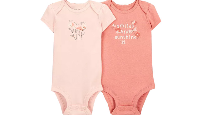 Carters 5 Pack Bodysuits