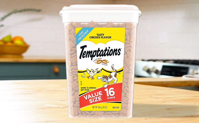 Temptations Cat Treats 16-Ounce Tub