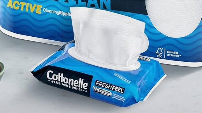 Cottonelle Flushable Wipes Cottonelle Flushable Wipes