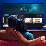 Couple Watching Sling TV