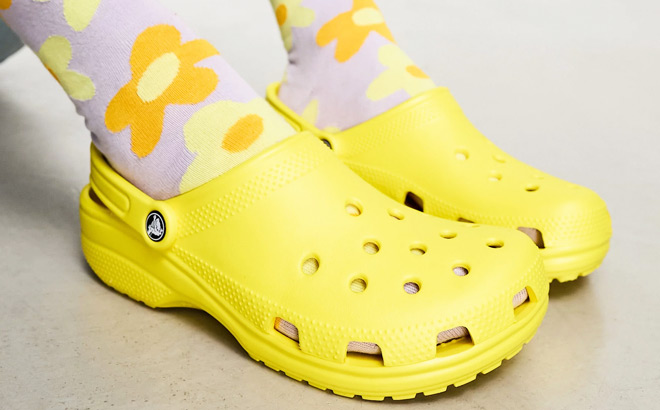 Crocs Baya Clogs Lemon