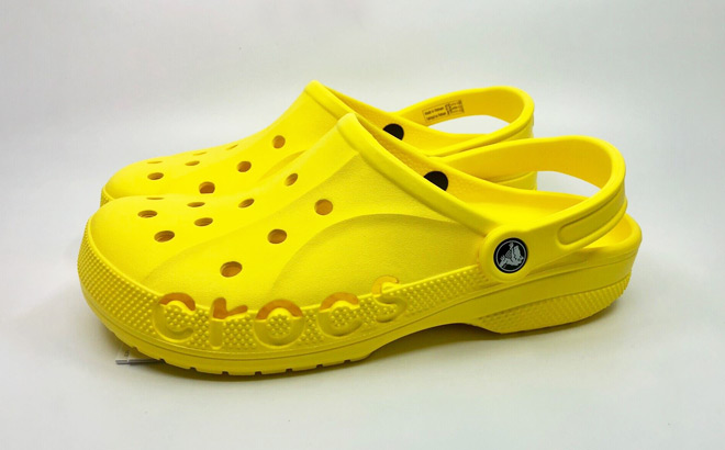 Crocs Baya Clogs i n Yellow Color