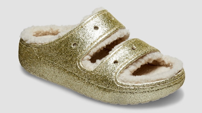 Crocs Classic Cozzy Glitter II Sandals