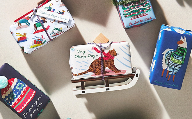 Cute Emily Taylor for George Viv Festive Bar Soaps on a Tabletop