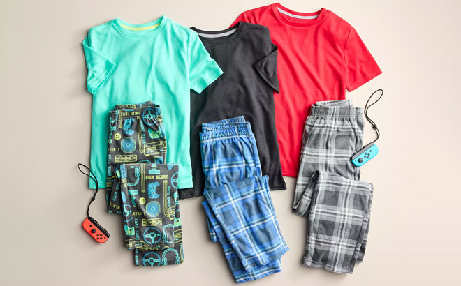 Different Colors of Sonoma Goods for Life Kids Pajama Sets