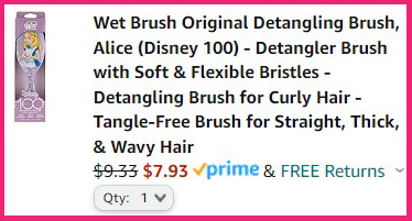 Disney Wet Brush Summary