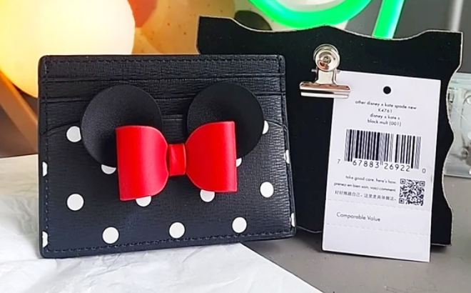Disney X Kate Spade Minnie Card Holder