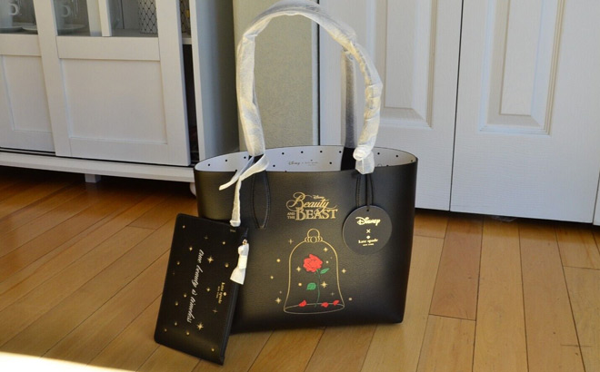 Disney X Kate Spade New York Beauty And The Beast Small Reversible Tote