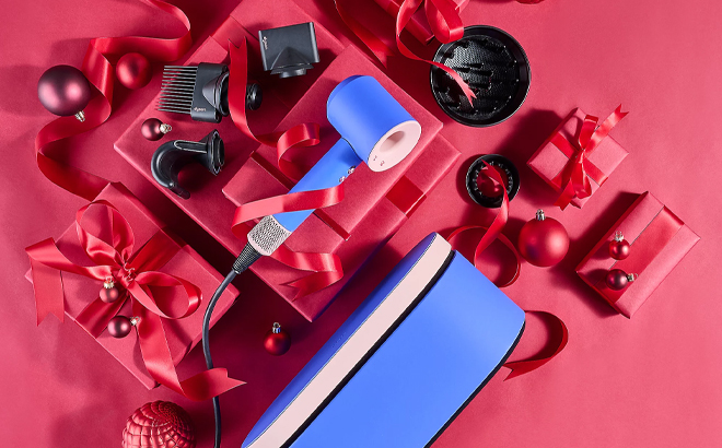 Dyson Supersonic Hair Dryer with Attachments and Case