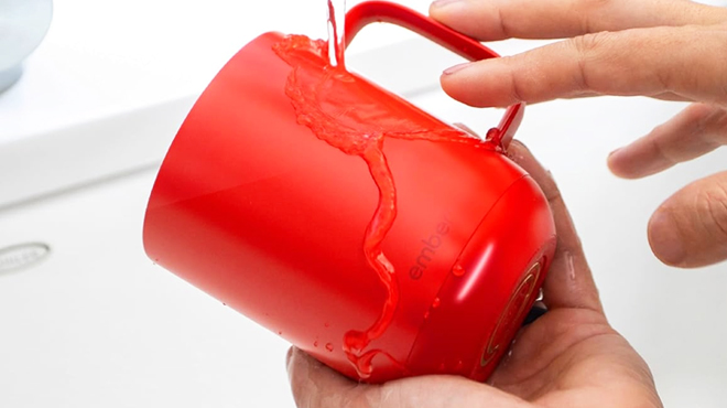 Ember Temperature Control Smart Mug 2 in Red Color