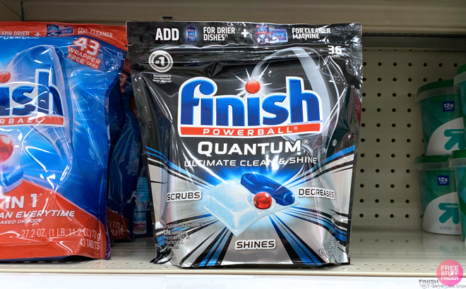 Finish Powerball Quantum Dishwasher Pods Finish Powerball Quantum Dishwasher Pods