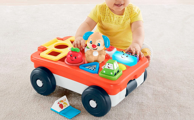 Fisher Price Laugh Learn Baby Toddler Toy Wagon