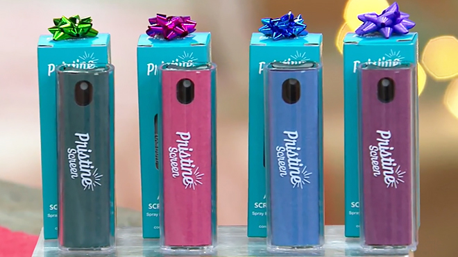 Four Pristine Screen Cleaners in Different Colors Four Pristine Screen Cleaners in Different Colors