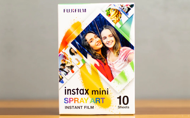 Fujifilm Instax Mini Spray Art Film 10 Pack