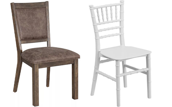 Game Table Chair and Childs All Occasion Resin Chiavari Chair