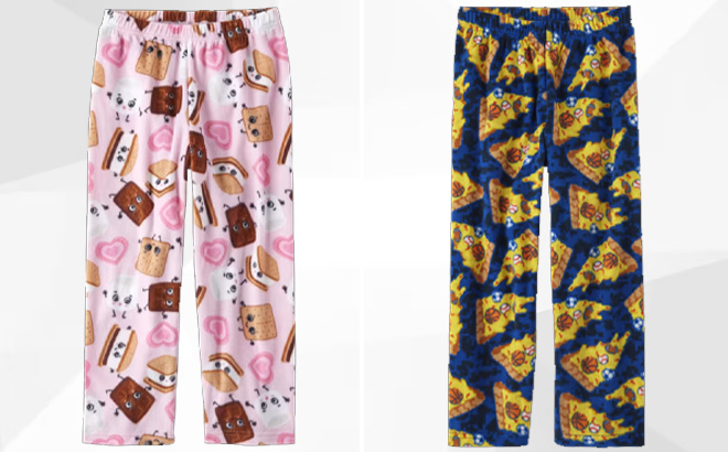 Girls and Boys The Childrens Place Kids Pajama Pants