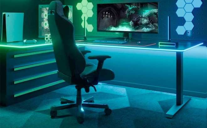 Govee RGBIC Gaming Lights 10ft Neon Rope Lights Soft Lighting for Gaming Desks