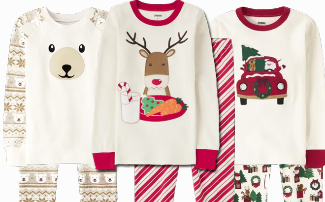 Gymboree Kids Holiday Pajama Sets