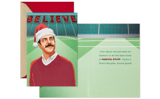 Hallmark Pack of Ted Lasso Christmas Greeting Cards