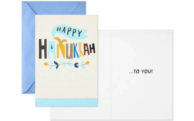 Hallmark Tree of Life Pack of Hanukkah Cards Happy Hanukkah 6 Cards with Envelopes